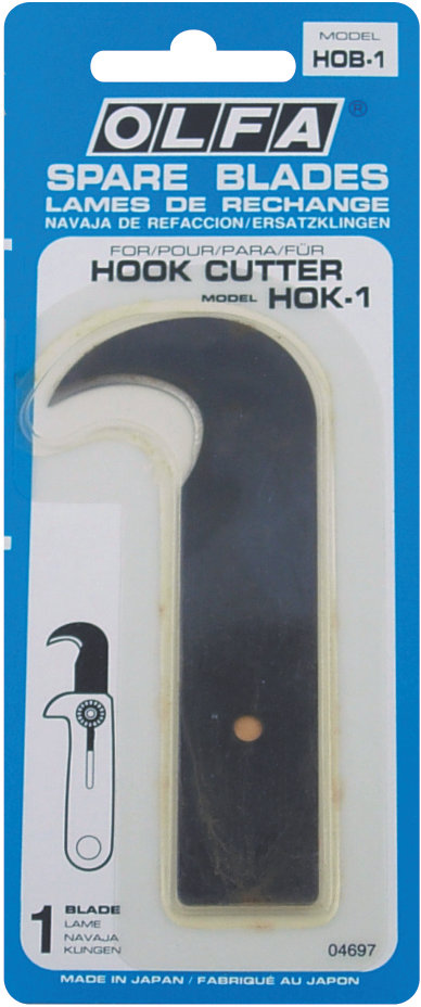 Olfa Cutter & Blades Blades Hob 1 Replacement Cutting Blade Premium Hardware for Door Cabinet Window Furniture and Interior Use